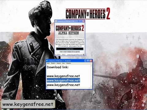 Company of Heroes 2 Alpha cd keys codes