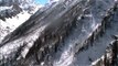 2003.Malana from ahigh. Aerial of snowy mountains of Himachal Pradesh.mov