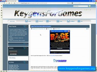 Rage The Scorchers PC Add-on Free Keys