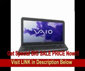 Sony VAIO EG2 Series VPCEG25FX/B 14-Inch Laptop (Charcoal Black)