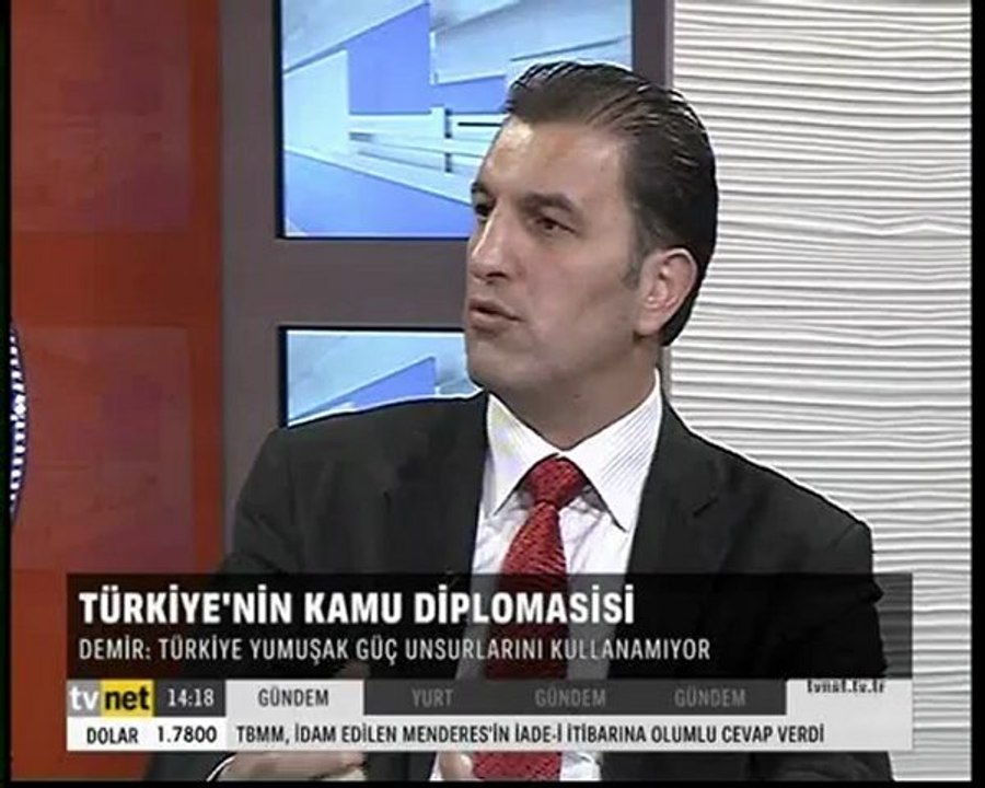 Değişen Yeni Dünya Düzeni ve Devletlerin Kamu Diplomasisi - TVNET (Doç. Dr. Vedat Demir)