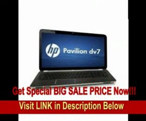 HP Pavilion dv7t QE Laptop PC, Intel i7-2670QM 2.2GHz, 17.3 Display, 8GB, 750GB HDD, 1GB 7470M Graphics, Blu-ray player, Windows 7 Home Premium