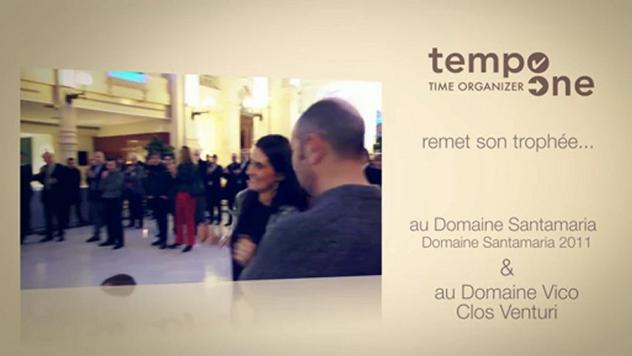 Tempo One remet un Trophée Vinoboss Marseille 2012