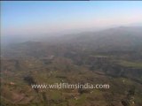 2090.Aerial view of rocky mountains of Himachal Pradesh.mov