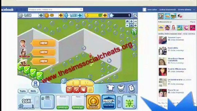 The Sims Social Cheat – December 2012