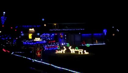 Lumières de Noël à Bouaye (44)