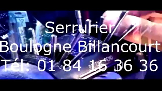 Serrurier Boulogne Billancourt Tél 01 84 16 36 36