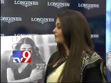 Aishwarya Rai Bachchan Talks To Media - Longines Watches Hyderbad - 2012
