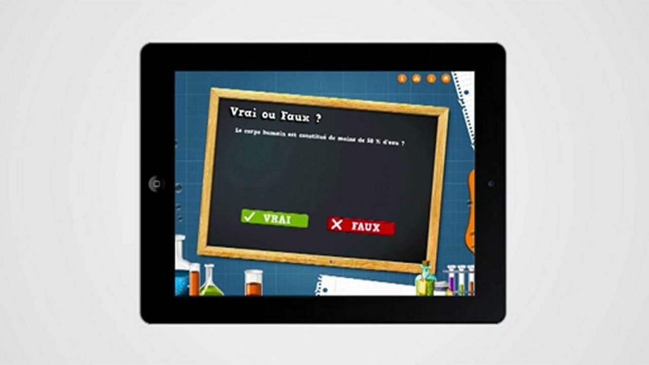 Expériences amusantes pour enfant sur iPad - Okiwibook