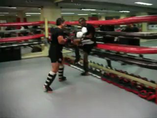 recreational sparring@Vos Gym Amsterdam