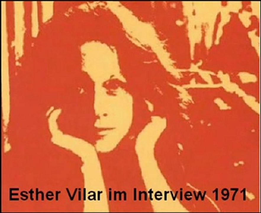 Esther Vilar Interview English Translation (Audio not Subtitles!) - 1/5