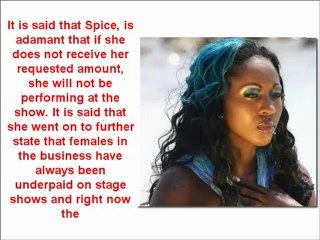 SPICE DEMANDS MORE MONEY TO CLASH WITH MACKA DIAMOND AT STING