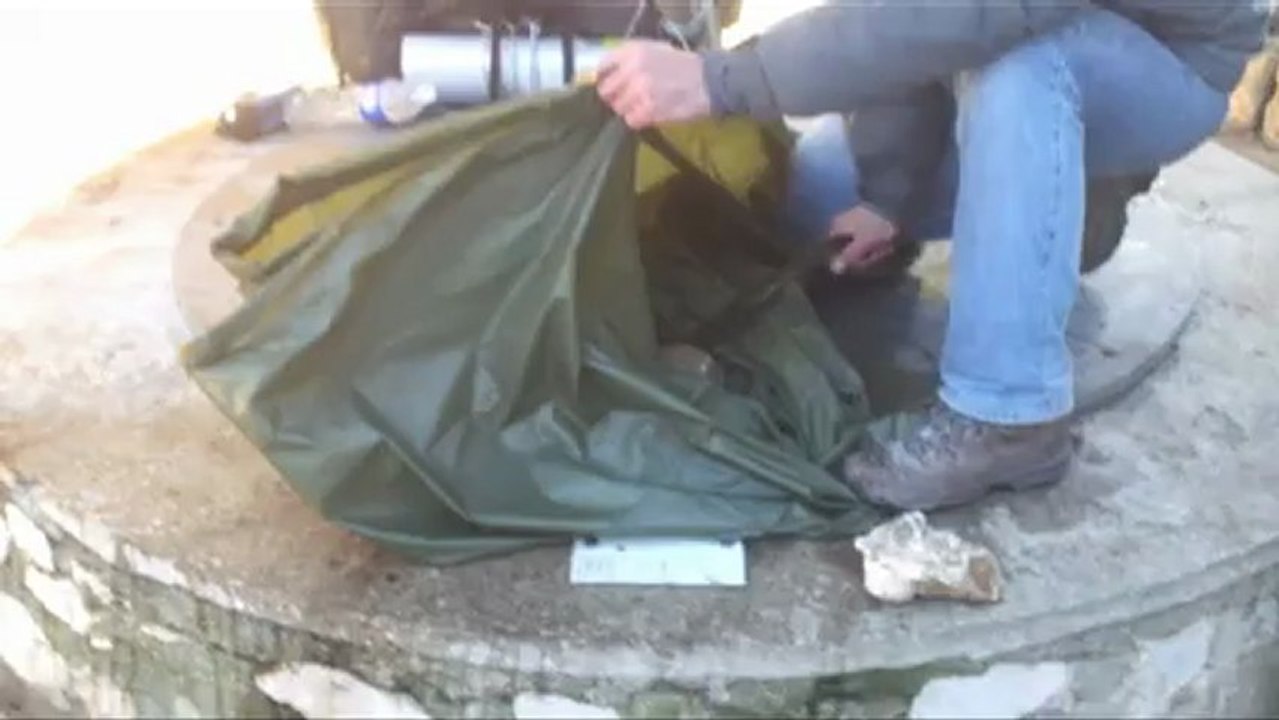 Le poncho - récupération d'eau
