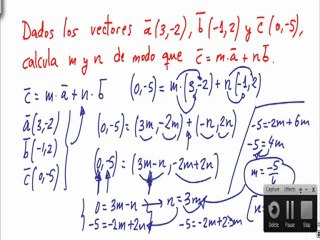 Problemas resueltos de vectores bases y coordenadas ejercicio 5