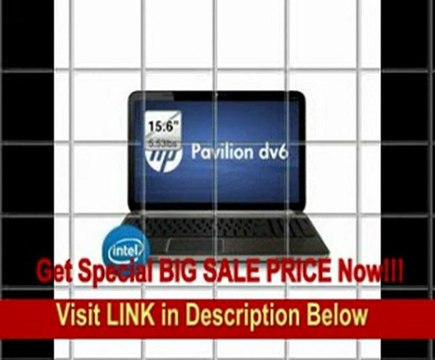 HP Pavilion dv6t Quad Edition Laptop - Windows 7 Home Premium 64-bit, 2nd generation Intel Core i7-2630QM 2.0 GHz, 6GB DDR3 Ram, 750GB HD, 2GB ATI Mobility Radeon HD 6770M GDDR5 graphics, BLURAY player with SuperMulti 8X DVD+/-R/RW, 15.6 diagonal High Def