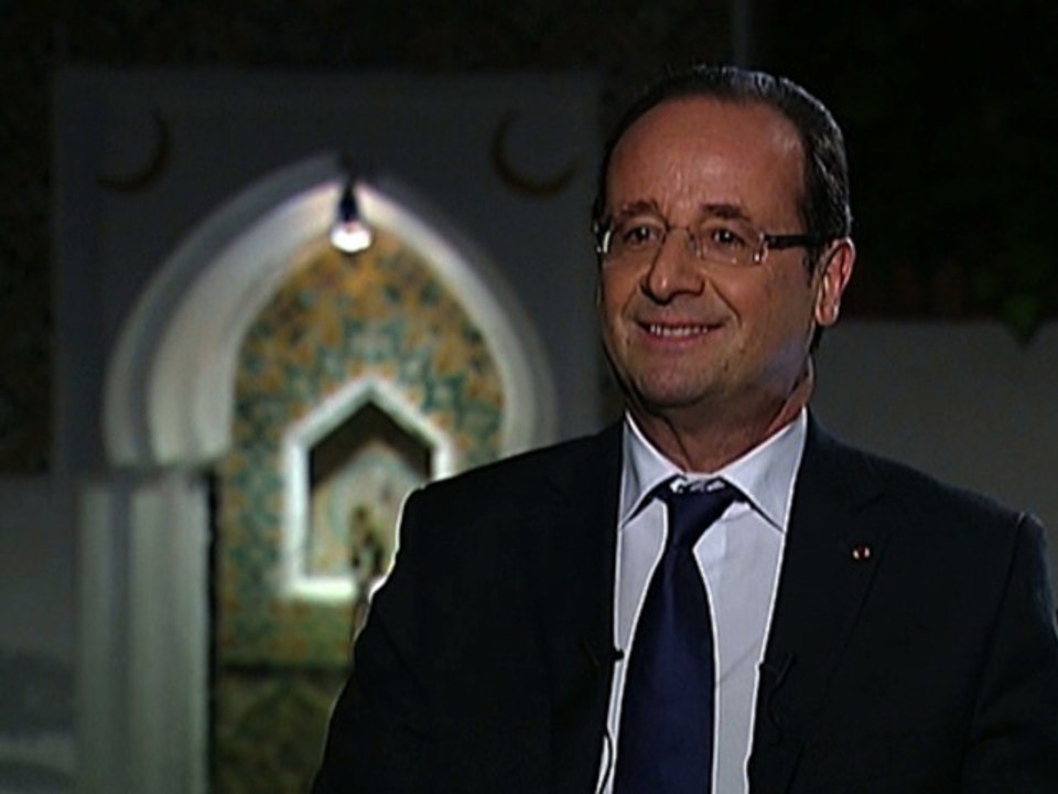 Interview du Président de la République à Alger au journal télévisé de 20 heures sur France 2