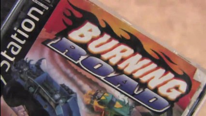 Classic Game Room - BURNING ROAD review for PlayStation