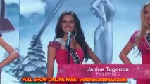 Miss Universe 2012 streaming online