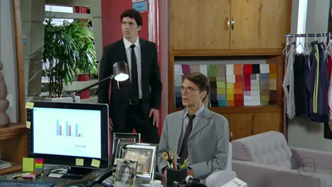 Nando diz a Roberta (Gloria Pires) que ela é como uma Mãe para ele