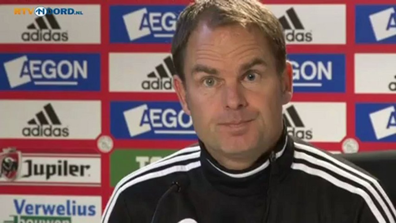 Frank de Boer gecharmeerd van Virgil van Dijk - RTV Noord