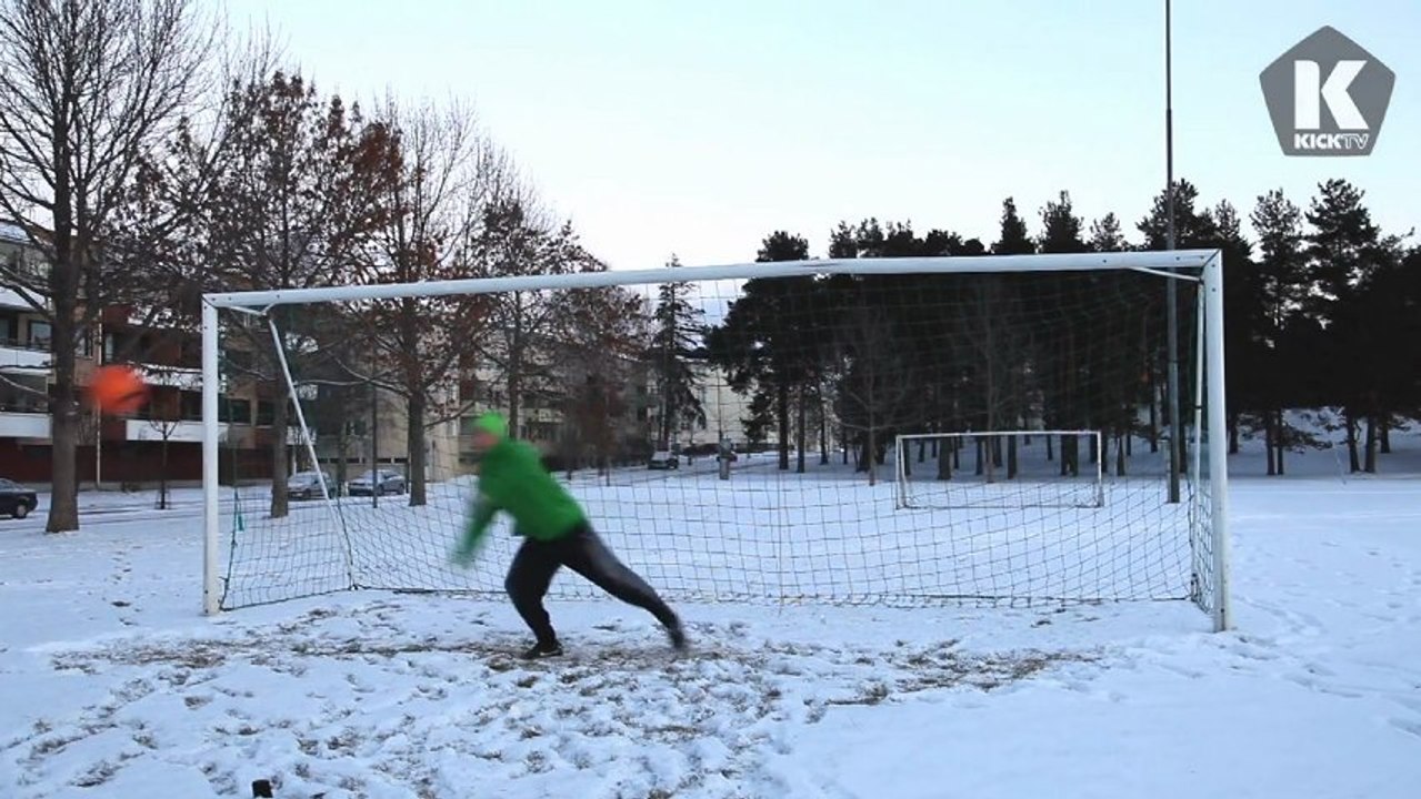 Lassi Hurskainen Trick Shots Snow