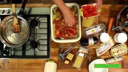 Vegan Lasagne with Vegusto Mince and Cheese