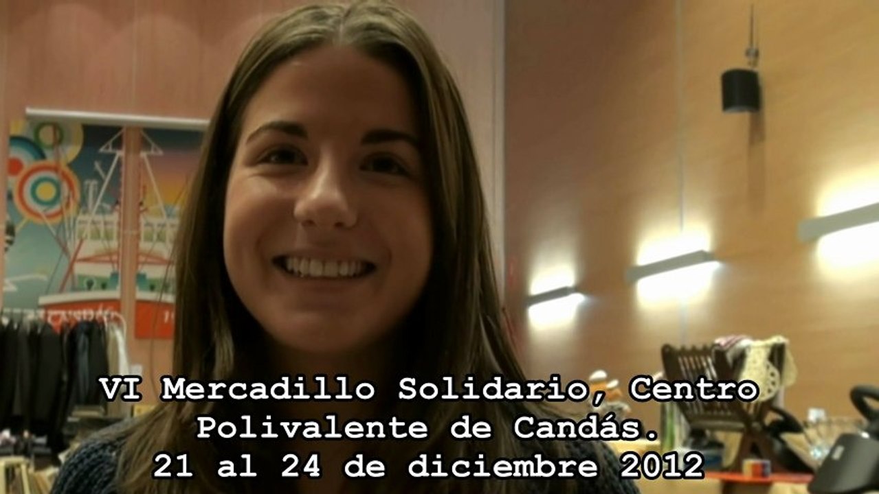 VI Mercadillo Solidario de Candás. Navidad 2012