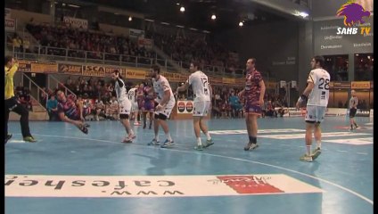 But d'Olivier Jung du SAHB contre Aix