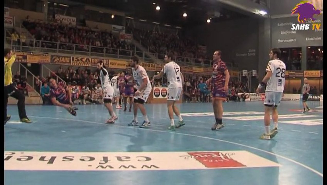 But d'Olivier Jung du SAHB contre Aix