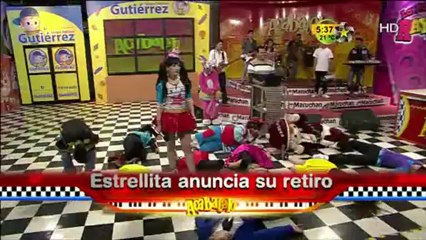 Estrellita anuncia su retiro.