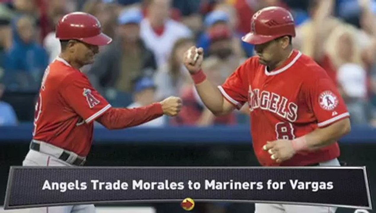 Angels, Mariners Swap Morales for Vargas