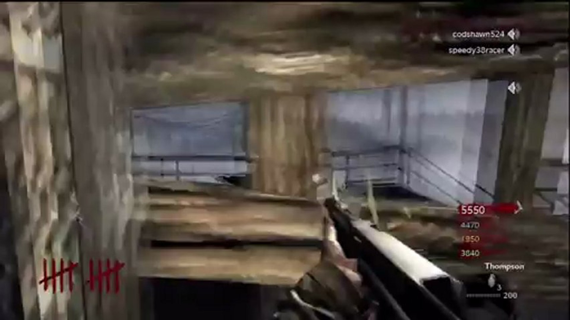 Call Of Duty World At War Nazi Zombies On Nacht Der Untoten 4 Player Strategy Rounds 9 10 Video Dailymotion