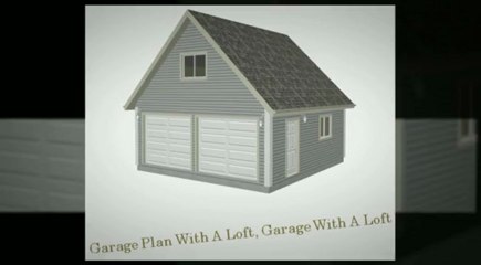 Garage Plan With A Loft, Garage With A Loft
