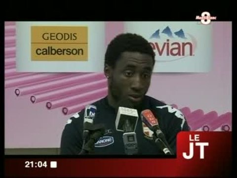 Evian - Nice : interview d'avant-match de Brice Dja Djedje