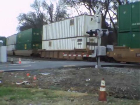 Norfolk Southern stack train through Mableton Ga.