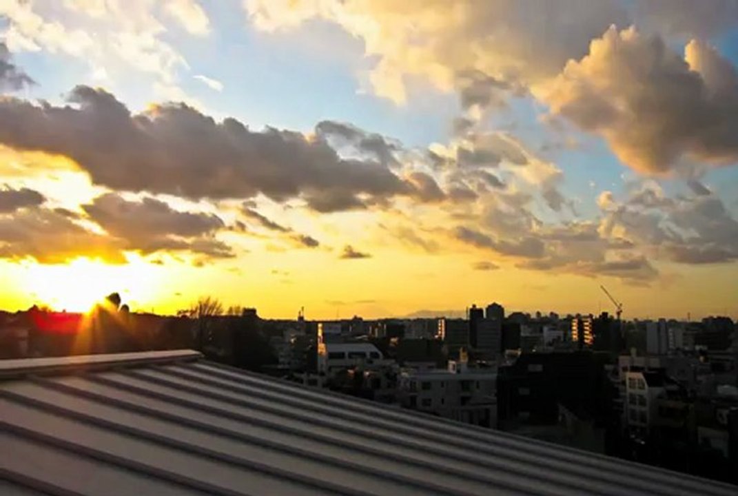 Evening Sky in Yokohama - Dec 20