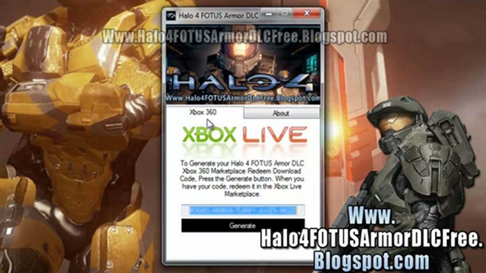 Halo 4 FOTUS Armor DLC Free Xbox 360 - video Dailymotion