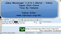aQua Messenger 1.0.0.1 (Beta) - Yahoo Japan Chat Client Test By Hakeem