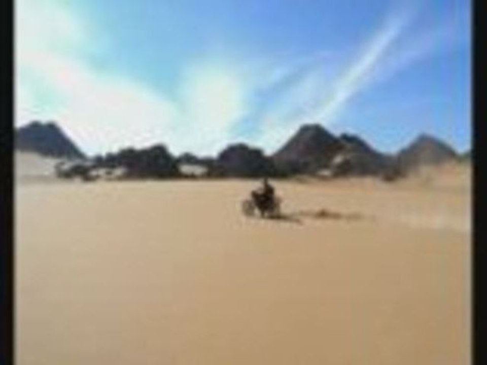 Mit dem Motorrad duch Libyen