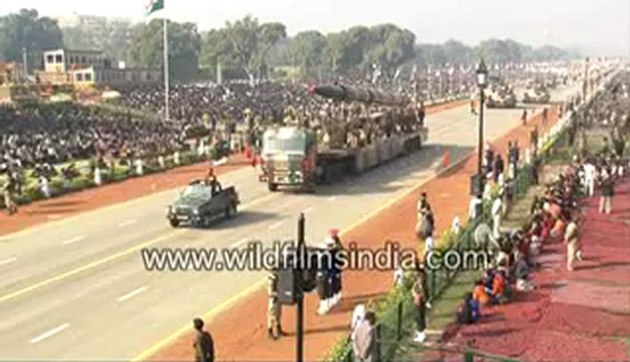 Indian missiles on display!