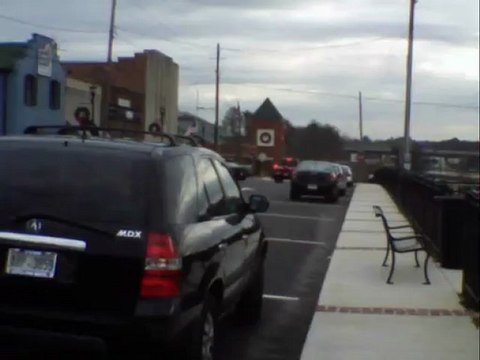 Norfolk Southern Triple Crown Roadrailer train southeast htrough Austell Ga.