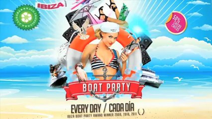 Beautiful people Ibiza the boat party