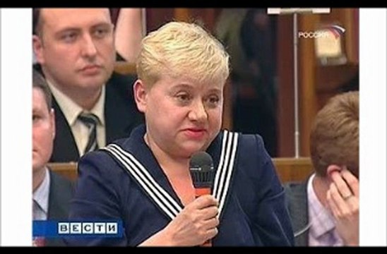 Вопрос Марии Соловьенко ( Народное вече ) на пресс-конференции Путина