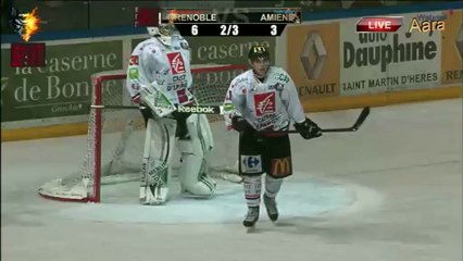Hat trick Mike Vaskivuo Grenoble Amiens