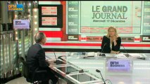 Frédéric Oudéa et Raphaël Hadas-Lebel - 19 décembre - BFM : Le Grand Journal 1/4