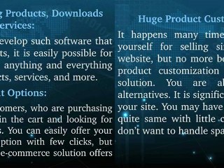 Required Features of E-commerce Solution (Full HD)