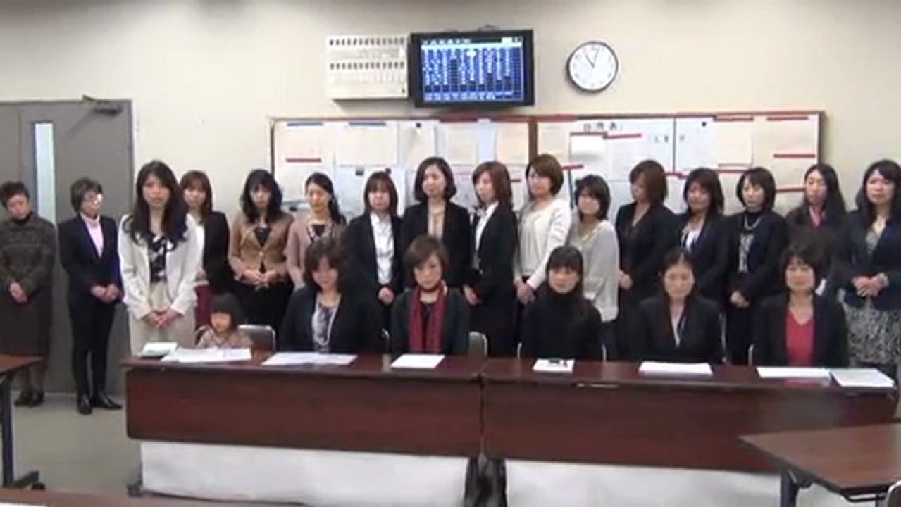 20121220 《索引付》大阪おかんの会 緊急記者会見・試験焼却と体調変化報告