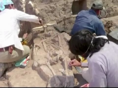 Скелеты с вытянутыми черепами нашли в Мексике