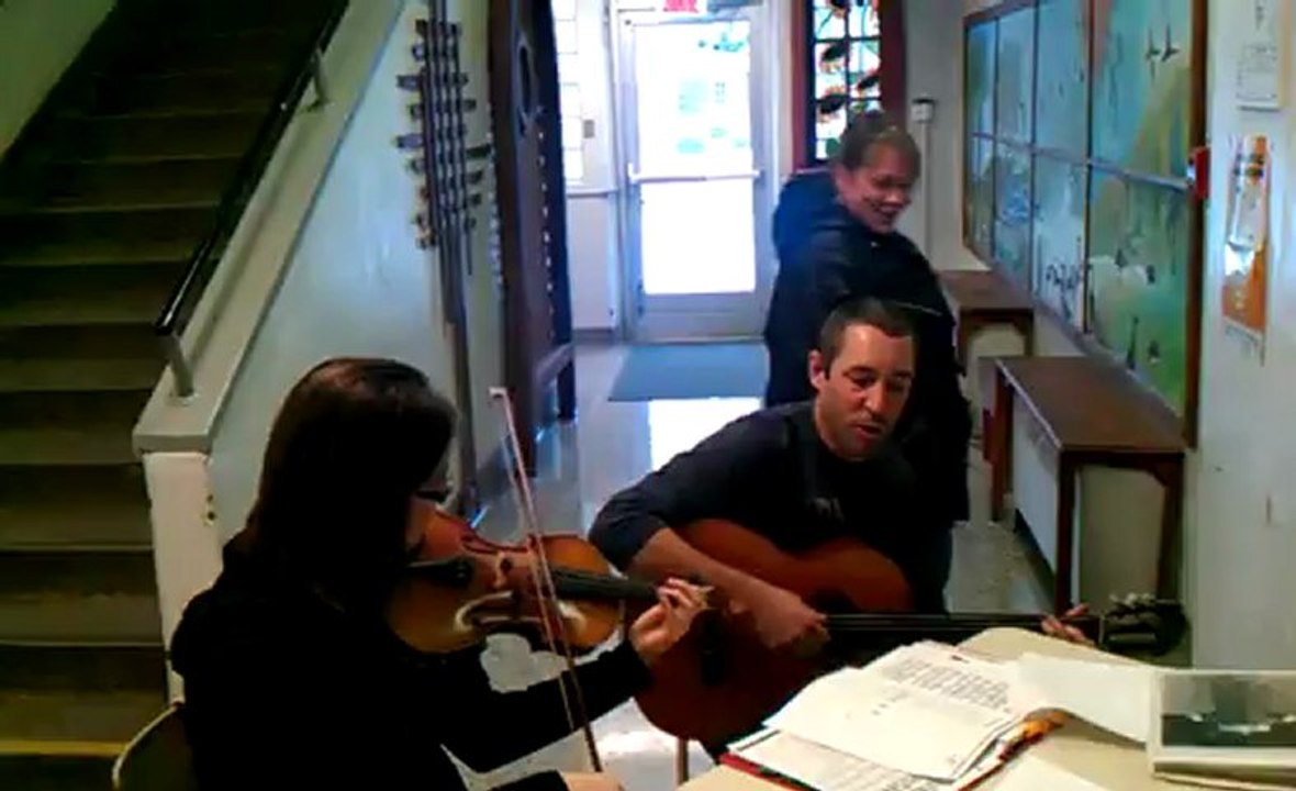 Accueil des élèves le 20 décembre 2012 - Mon beau sapin!