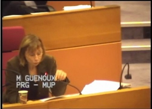 Budget 2013 - Développement Economique - Intervention de Muriel Guenoux (PRG - MUP)